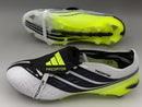 Chuteira Adidas Predator Elite Fold-Over Tongue Campo 'White Volt'
