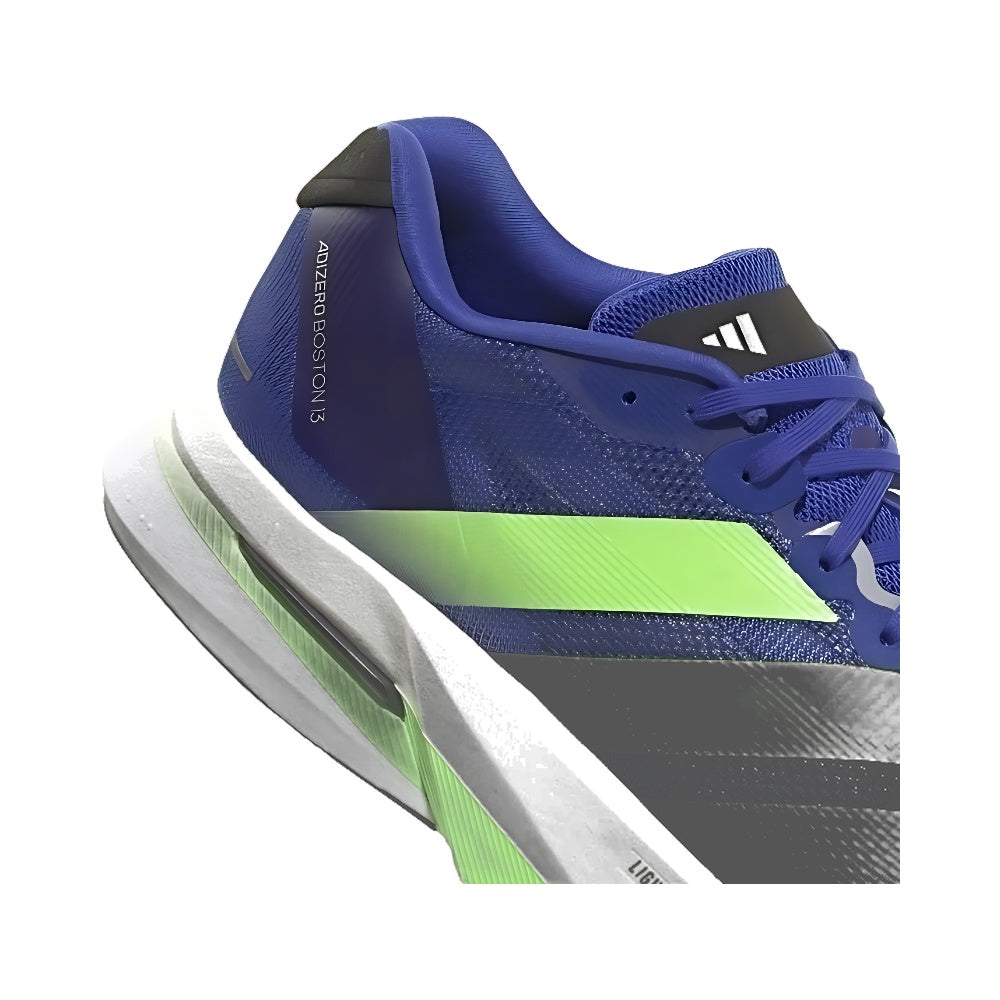 Adidas Adizero Boston 13 'Lucid Blue Lime Burst'