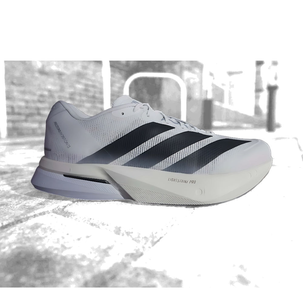 Adidas Adizero Boston 13 'White Black Dash Grey'