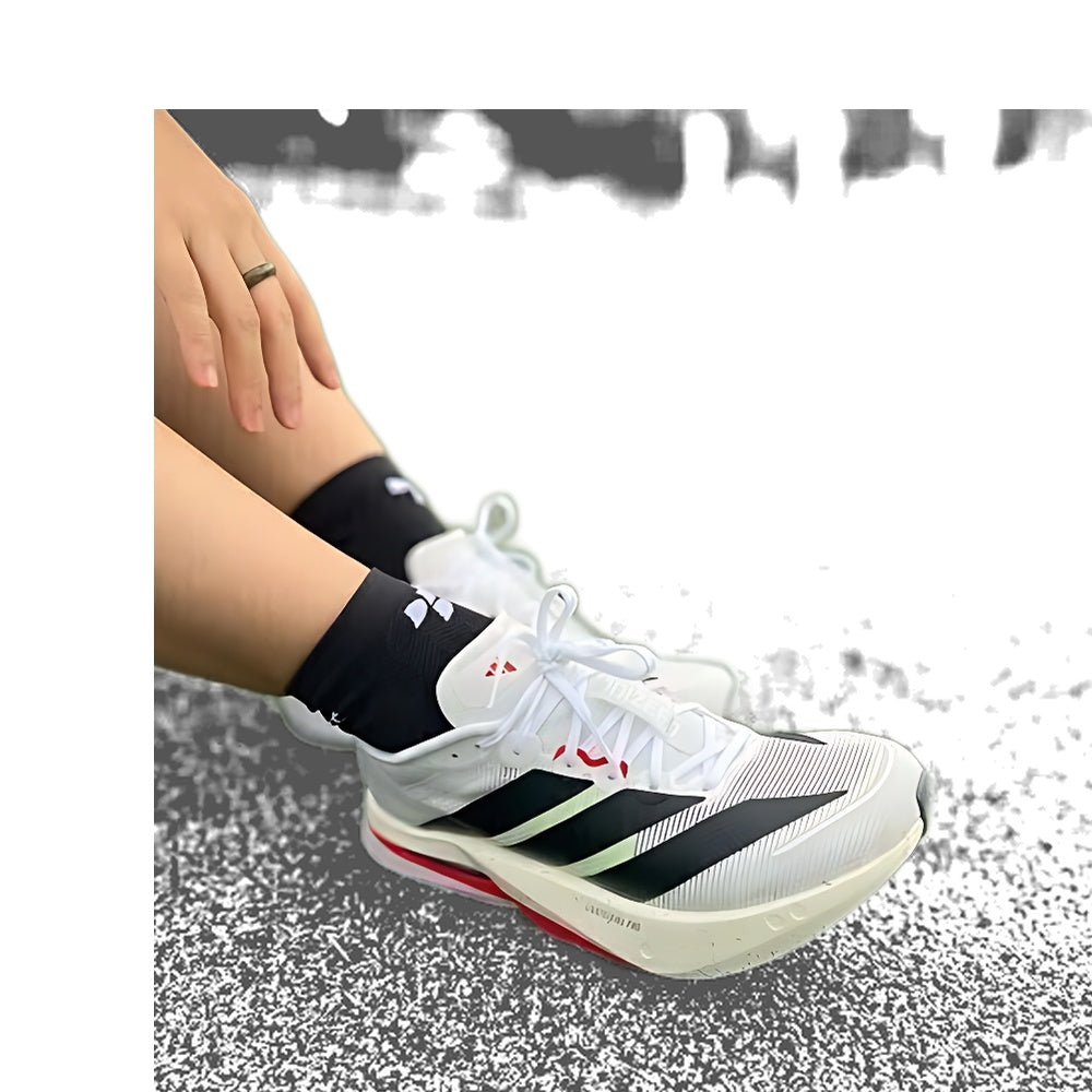 Adidas Adizero Boston 13 'White Black Lucid Red'