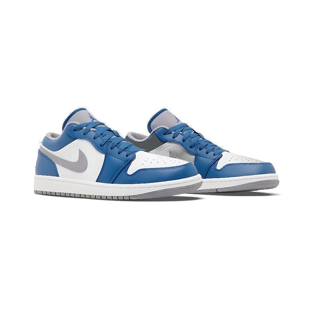 Air Jordan 1 Low 'True Blue Cement'