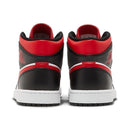 Air Jordan 1 Mid 'Bred Toe'
