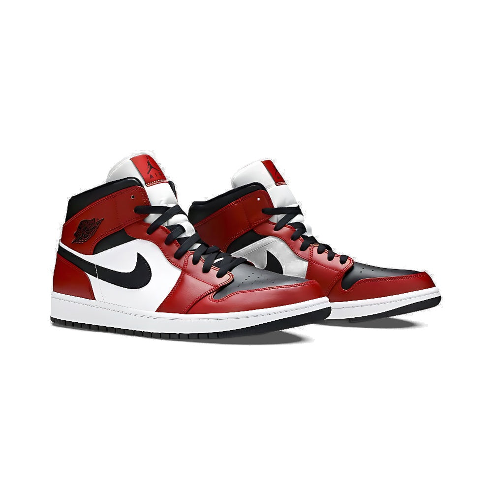 Air Jordan 1 Mid 'Chicago Black Toe'