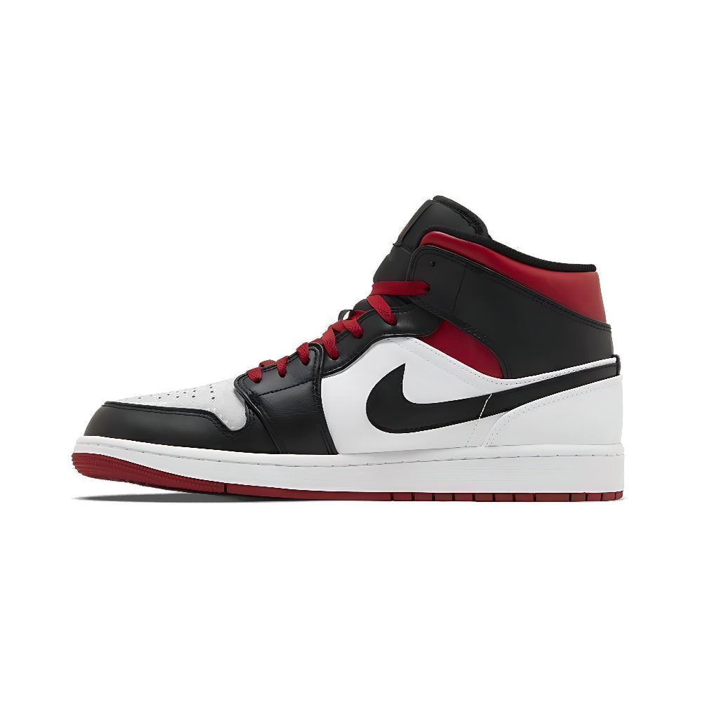 Air Jordan 1 Mid 'Gym Red Black Toe'