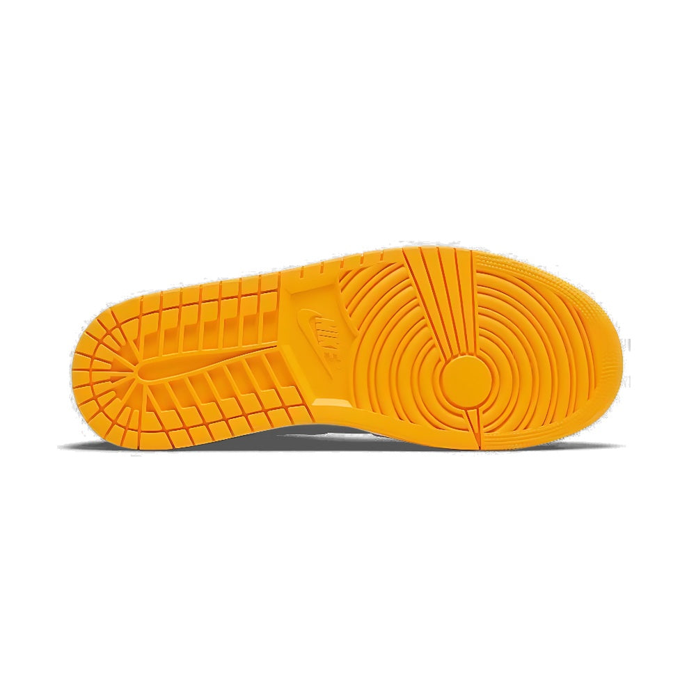 Air Jordan 1 Mid 'Reverse Yellow Toe'
