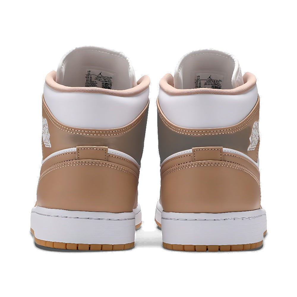 Air Jordan 1 Mid 'Tan Gum'