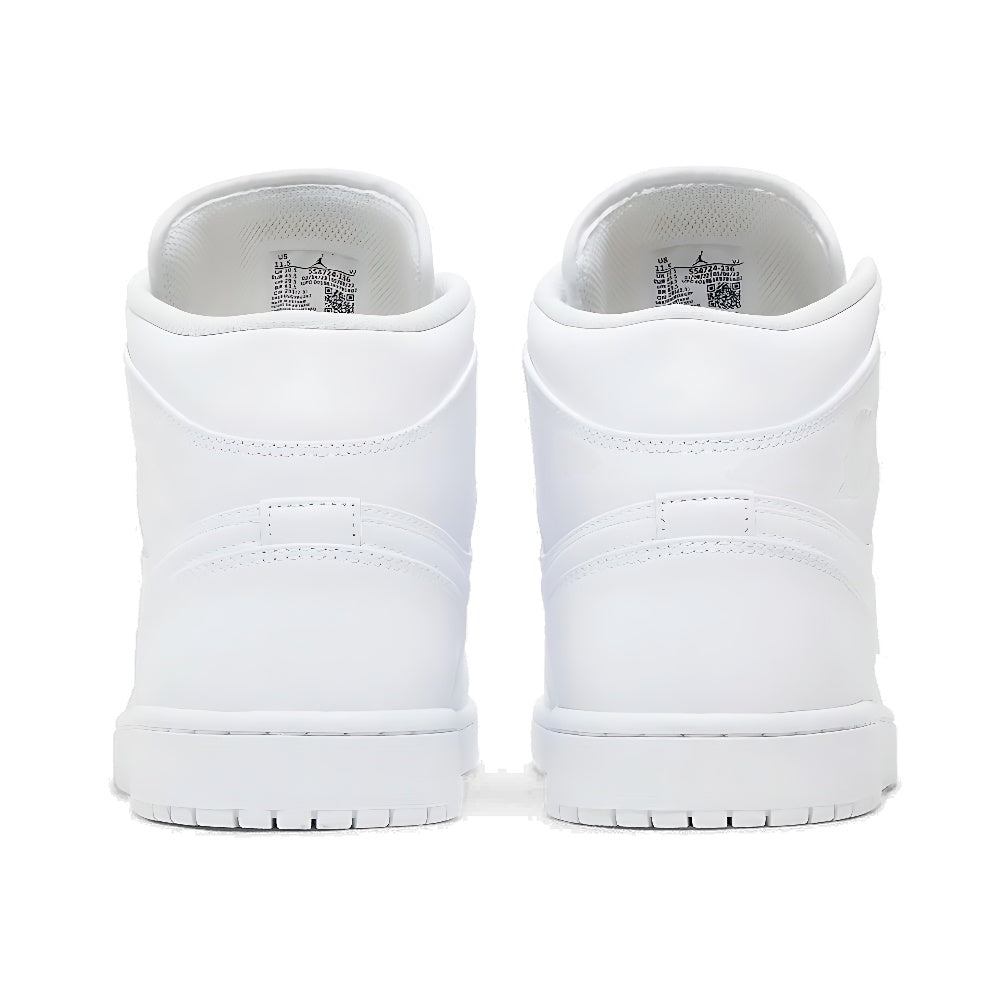 Air Jordan 1 Mid 'Triple White'