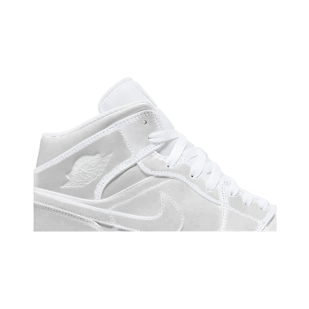 Air Jordan 1 Mid 'Triple White'
