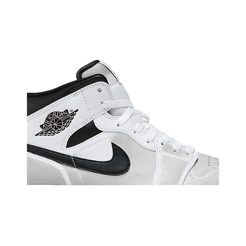 Air Jordan 1 Mid 'White Black'