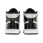 Air Jordan 1 Mid SE 'Black White Metallic Silver'