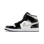 Air Jordan 1 Mid SE 'Black White Metallic Silver'