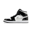 Air Jordan 1 Mid SE 'Black White Metallic Silver'