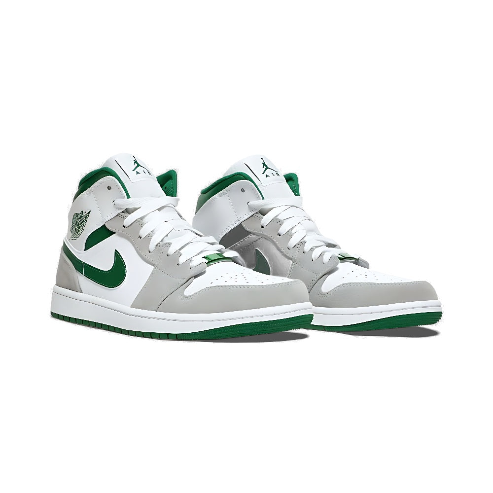 Air Jordan 1 Mid SE 'Grey Pine Green'