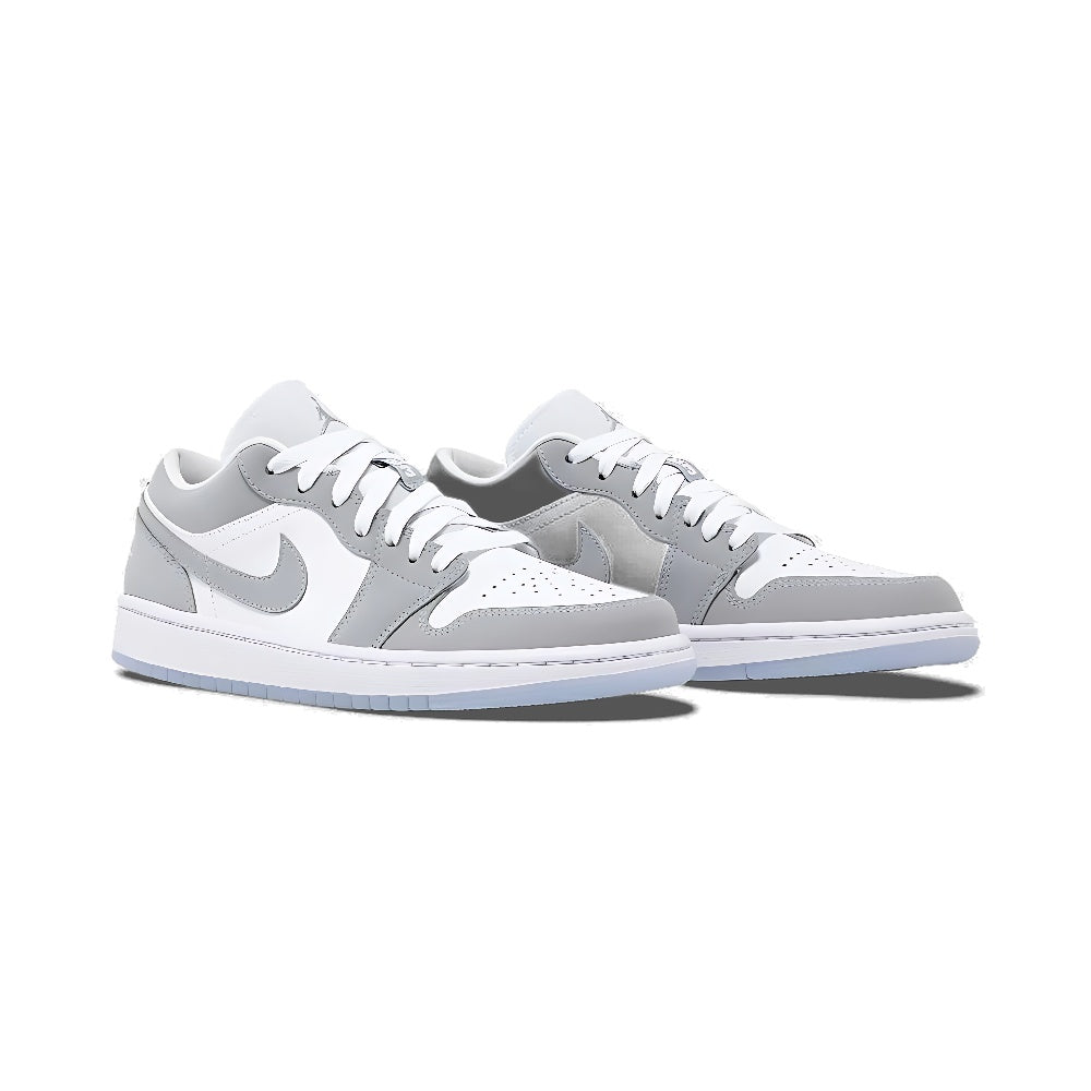 Wmns Air Jordan 1 Low 'White Wolf Grey'