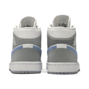 Wmns Air Jordan 1 Mid 'Wolf Grey Aluminum'