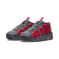 Air More Uptempo Low 'Dark Grey Light Crimson'