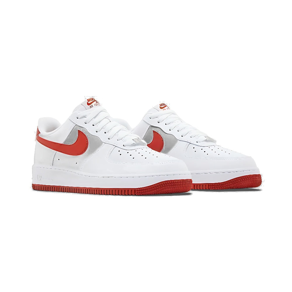 Nike Air Force 1 '07 'White Dragon Red'