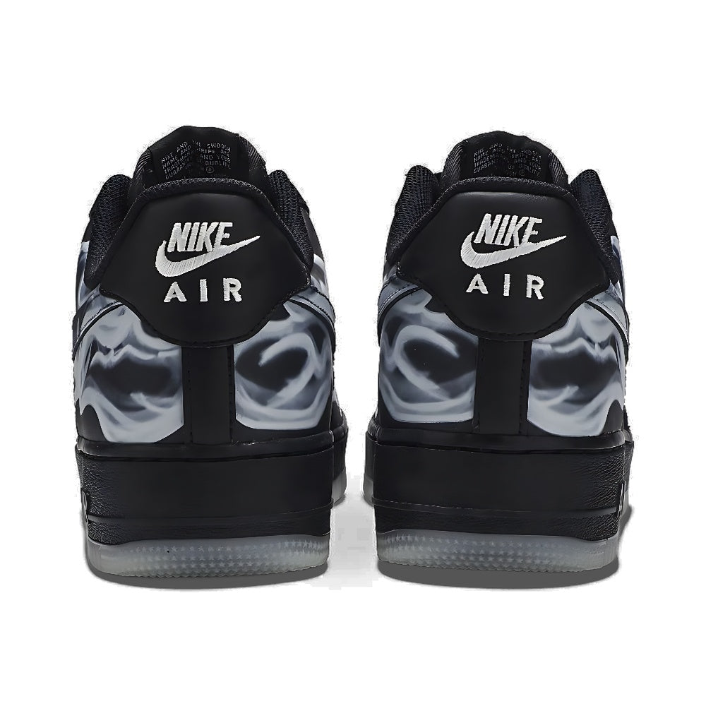 Nike Air Force 1 '07 QS 'Black Skeleton'