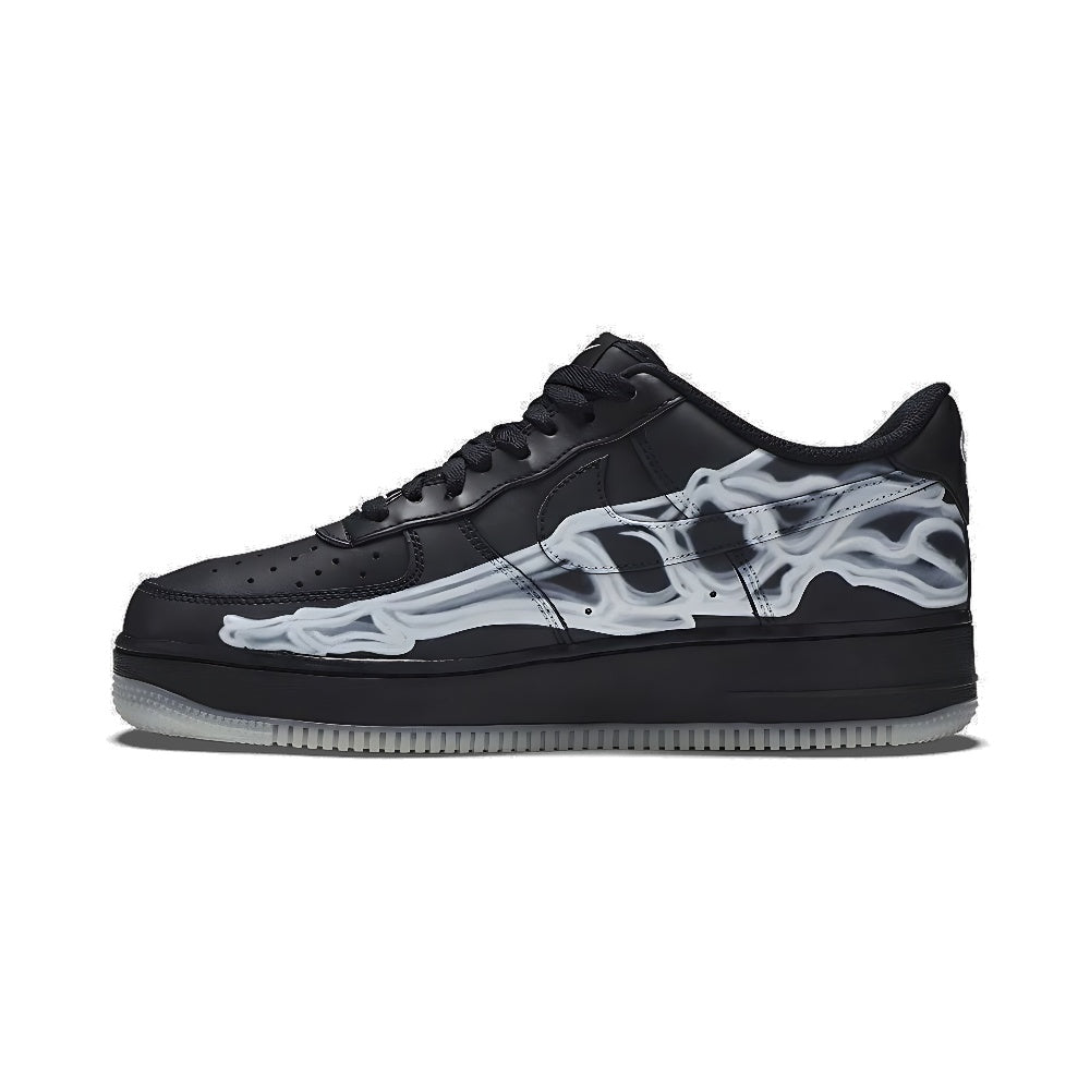 Nike Air Force 1 '07 QS 'Black Skeleton'