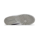 Nike Supreme x Dunk Low SB 'White Metallic Silver'