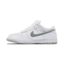 Nike Supreme x Dunk Low SB 'White Metallic Silver'