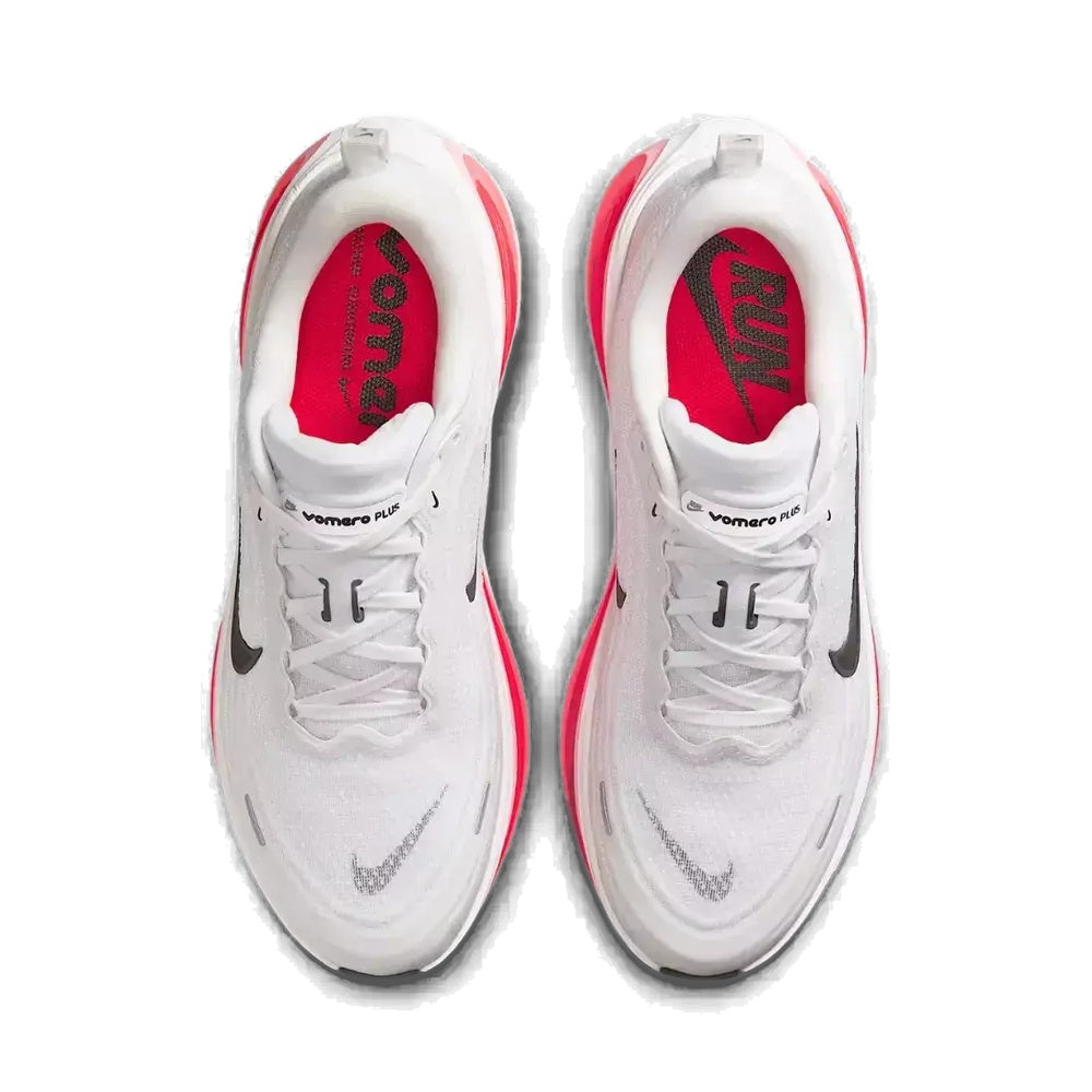 Nike Vomero Plus 'White Bright Crimson'