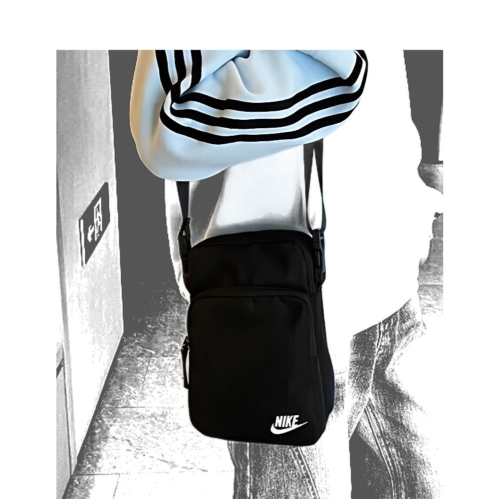 Bolsa Nike shoulder swoosh black