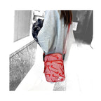 Bolsa Nike shoulder swoosh red