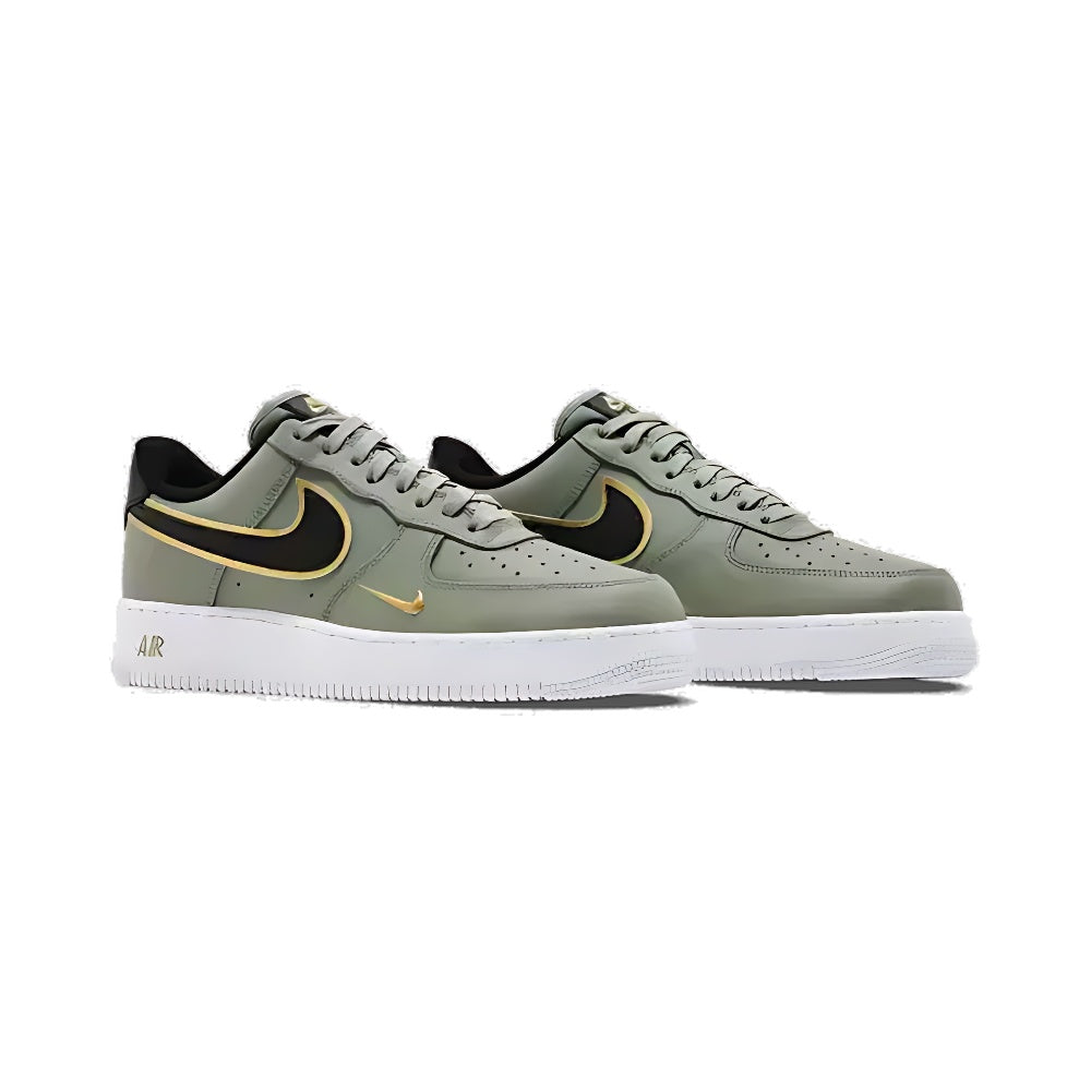 Tênis Air Force 1 '07 LV8 'Metallic Swoosh Pack - Oil Green'