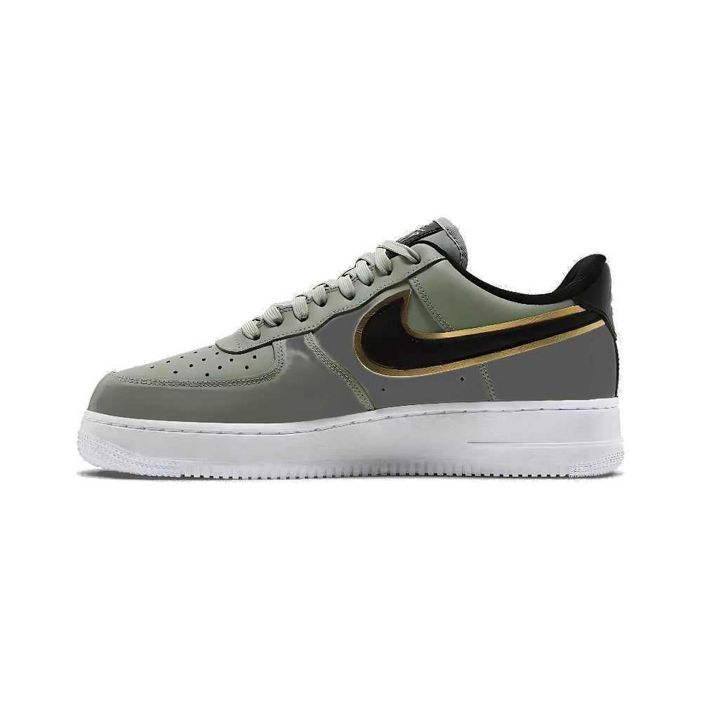 Tênis Air Force 1 '07 LV8 'Metallic Swoosh Pack - Oil Green'